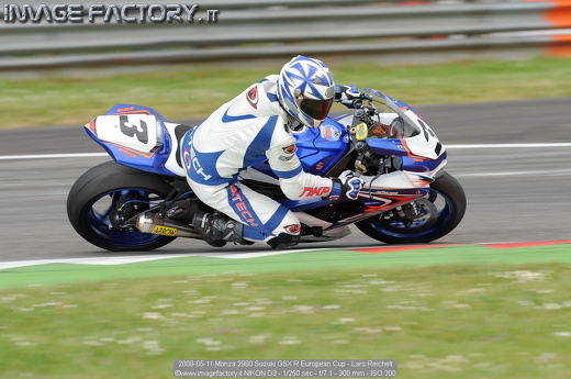 2008-05-11 Monza 2980 Suzuki GSX R European Cup - Lars Reichelt